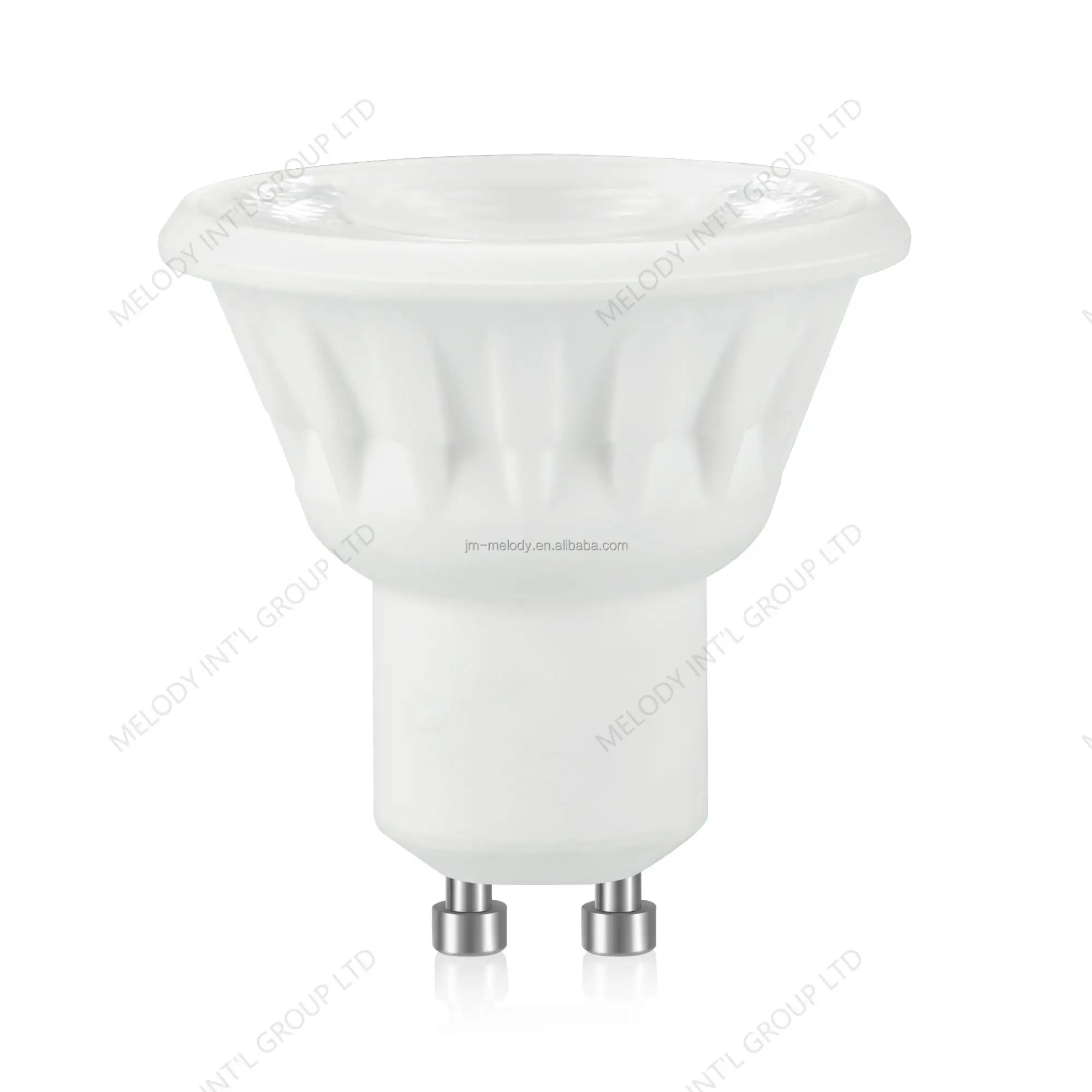 Top Ceramic 7W GU10 LED spotlight Closed lampshade 2200-2800K CCT dimming Triac Dimmable LED spot light bulb Lamp