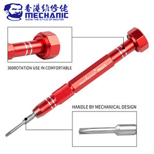 MECHANIC <span class=keywords><strong>Max</strong></span> 3 tournevis magnétique intégré en alliage d'aluminium 3D de haute précision outil de démontage antidérapant de réparation de téléphone portable - Product Image 4