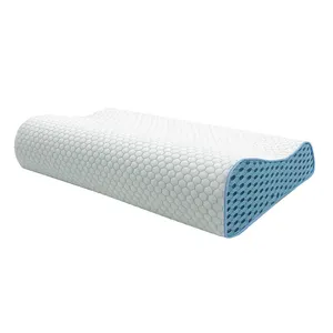 Çıkarılabilir kapak süper elastik boyun bakımı masaj ortopedik lateks bellek köpük yastık