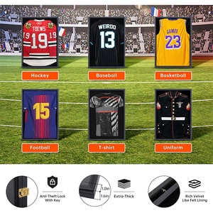 Espositore per Maglie Sportive con Cornice, Vetrina per Magliette, Cornice per Maglia da Calcio con Protezione UV al 98% - Product Image 3