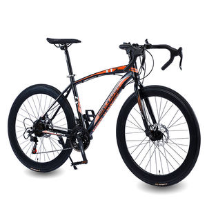 Vélo de <span class=keywords><strong>course</strong></span> aérodynamique à cadre en acier 2026, vente chaude, 21 vitesses, 26 <span class=keywords><strong>pouces</strong></span>, frein à disque, vélo de route en alliage d'aluminium, pédale ordinaire - Product Image 1