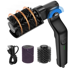 Cepillo Eléctrico Giratorio para Parrilla, Sin Desprendimiento de Cerdas, Acero Inoxidable 304, Cepillo para Parrilla de Barbacoa - Product Image 1