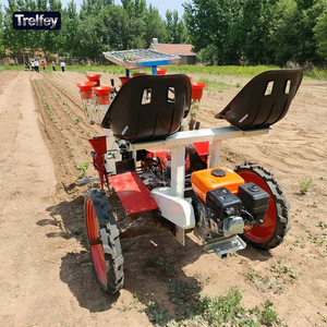 Transplanteuse autoportée à 2 rangs avec moteur <span class=keywords><strong>diesel</strong></span> 6 CV, machine de plantation de légumes haute efficacité pour l'agriculture - Product Image 2