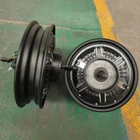 Bon prix moteur hydraulique de moyeu de roue 72v 3000w moteur de moyeu de roue électrique étanche vélo électrique moteur roue voitures autoportées