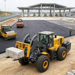 Mekanisme Batang Penghubung Tipe <span class=keywords><strong>Z</strong></span> Baru 33 Ton LW700KV(GIV)-T33 Stone Forklift <span class=keywords><strong>Loader</strong></span> untuk Operasi Forklift Material Batu - Product Image 2