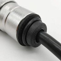 Connecteur mâle 3 broches WF16, étanche IP68, aviation, à visser, avec contacts plaqués or, usage industriel