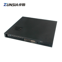 Zunsia 11ème génération Core I3 I5 I7 1U châssis de serveur en rack 6 Lan 2 * PSU DDR4 M.2 SSD Pfsense pare-feu appareil Mini PC 1u boîtier de serveur