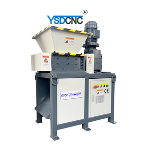 Machine de déchiquetage de filet de pêche de déchets métalliques en verre de bouteille de verre de transformateur de YSD-400 - Product Image 3