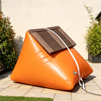 Coussin de levage pneumatique réutilisable avec design à rainures lisses pour la charge lourde