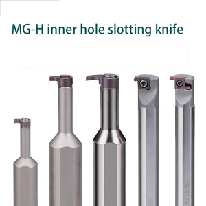 Dao cắt công nghiệp MG-H với tính năng lỗ bên trong DLC tráng 10mm lưỡi tối đa 4mm Độ sâu rãnh cho các công cụ tiện bên trong - Product Image 3