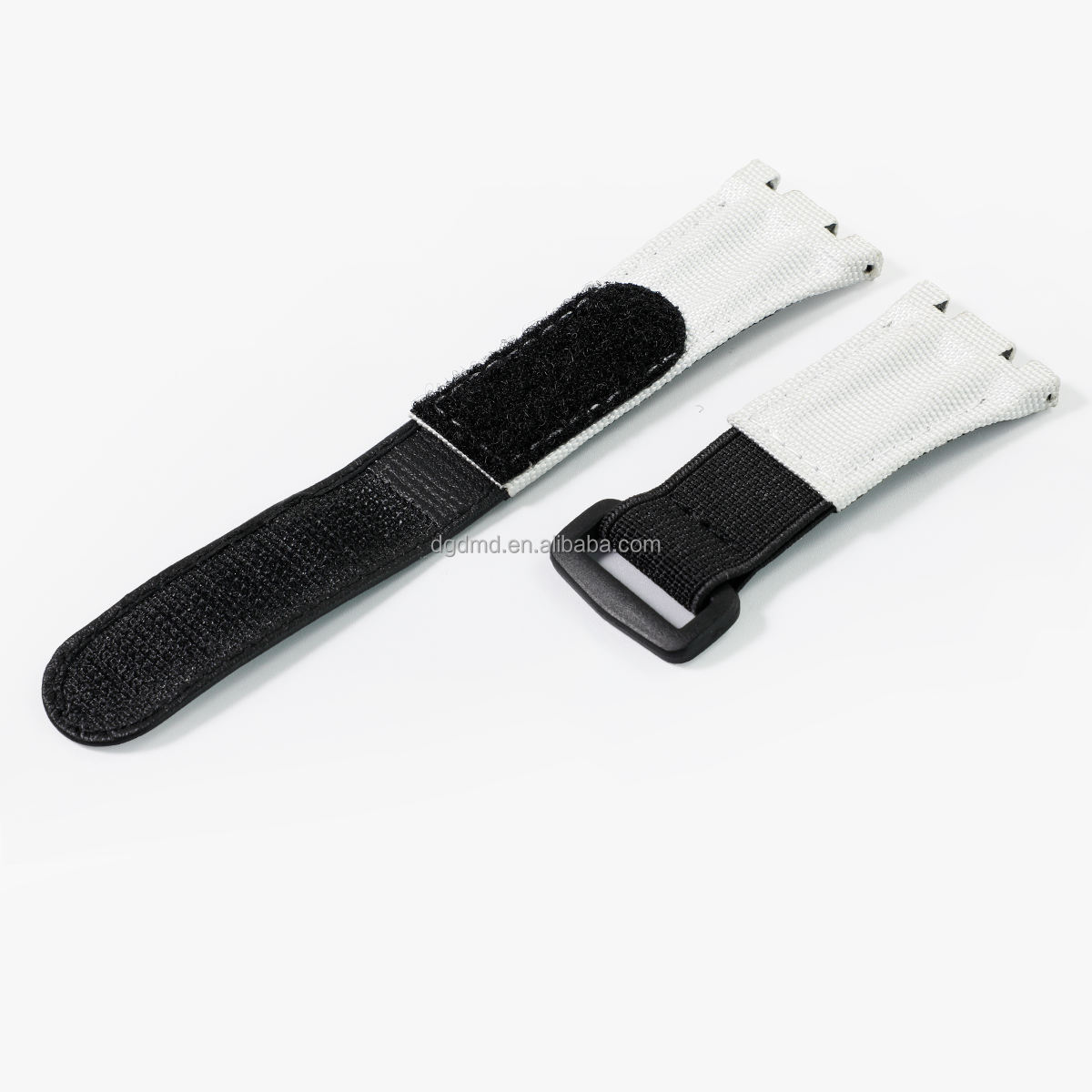 White nylon strap