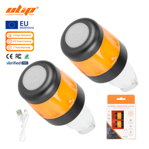 ULIP LED Turn Signal Lights For Electric Scooter Handlebar Lamp Replacement with USB Cable for E Scooter Bicycle Warning Lamp - Product Image 1