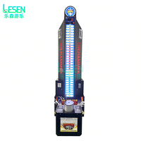 Machine de jeu d'arcade d'intérieur de 3,2 mètres, modèle King of Hammers, à monnayeur, pour le jeu de frappe de boxe