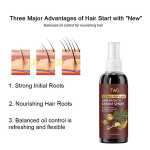 TWG OEM ODM 2 en 1 Anti caída <span class=keywords><strong>de</strong></span> cabello Champú <span class=keywords><strong>de</strong></span> jengibre Acondicionador y suero para el crecimiento del cabello Juegos <span class=keywords><strong>de</strong></span> espray <span class=keywords><strong>de</strong></span> jengibre Crecimiento rápido Juegos <span class=keywords><strong>de</strong></span> cuidado del cabello - Product Image 3
