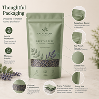 Bolsa de Embalaje para Productos Aromáticos, Bolsa de Almacenamiento para Aceites Esenciales con Cierre de Cremallera para Marcas Minoristas de Fragancias para el Hogar