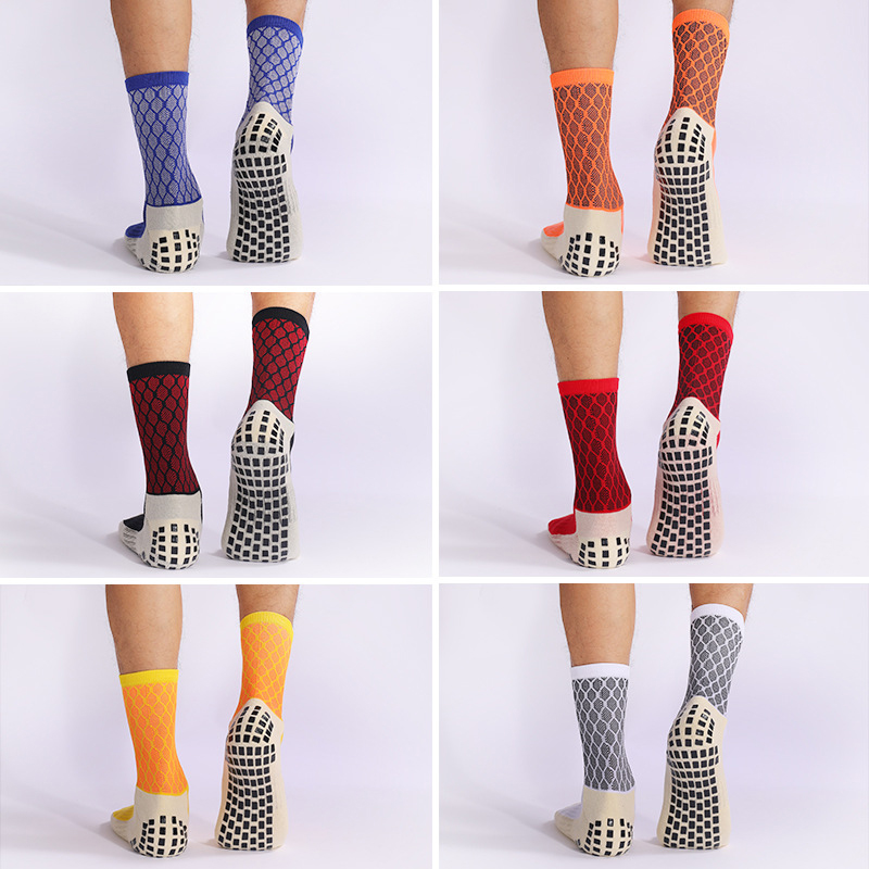 OEM Factory New Anti-slip Running Basketball Athletic Socks Tennis Sport Grip Cycling Riding Socks