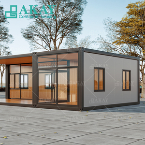 Abri d'urgence Maison préfabriquée en acier conteneur communautaire 20 pieds 40 pieds Camp de réfugiés Conteneur Maisons modulaires préfabriquées - Product Image 5