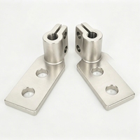 Connecteur de borne de câblage à 2 trous en aluminium étamé, type boulon, pour la mise à la terre des transformateurs