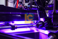 Nouvelle machine d'impression sérigraphique multi-couleurs à servomoteur pour bouteilles et bocaux en verre et plastique, entièrement automatique, haute vitesse, 12 stations, avec durcissement UV
