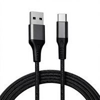 Câble de données USB-C vers USB-C à charge rapide PD 240W, personnalisable OEM/ODM avec logo, pour ordinateurs portables et smartphones, vente en gros usine