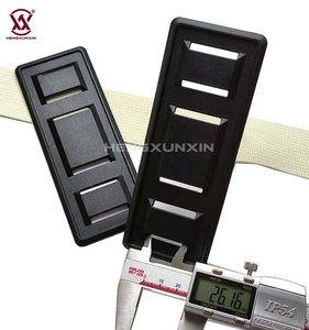 Coussinet en caoutchouc pour <span class=keywords><strong>sac</strong></span> à <span class=keywords><strong>dos</strong></span> de 1 pouce Coussinet en plastique pour bandoulière en plastique pour sacs à <span class=keywords><strong>dos</strong></span> de valise - Product Image 4