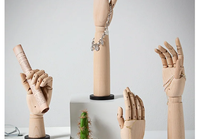 Présentoir Mannequin en Bois Massif pour Bijoux, Bagues, Gants et Vêtements – Idéal pour Magasins