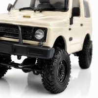 Voiture télécommandée 4x4 RC SUV vintage 2 portes tout-terrain avec barre de protection et snorkel, homologuée EN71 CE, modèle de loisir pour adultes