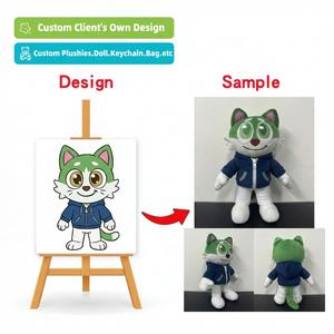 Peluches Personalizados con Logotipo, Fabricante de Juguetes de Peluche, Peluche de Ardilla Personalizado con Ojo Parpadeante y Cola Esponjosa, Muñeco de Peluche - Product Image 5