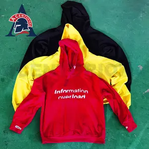sport crewneck sweatshirts hoodies used clothes bales hoodies supplier pakaian pria bekas import branded ball korea