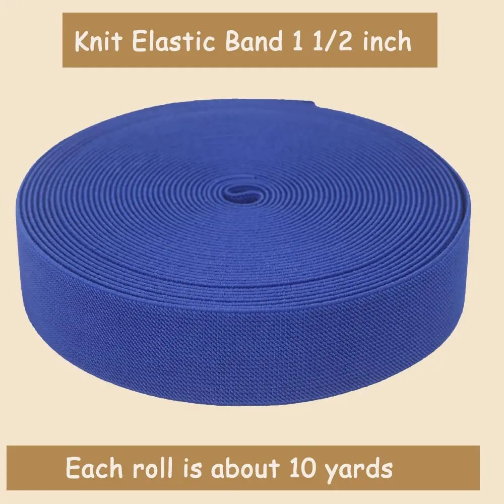 Großhandel hochfeste elastische 1,5 cm - 5 cm gestrickte elastische Band für Kleidung