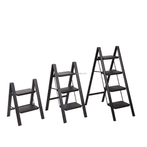 Escalera Plegable Móvil, Silla Plegable, Banco de Trabajo, Escalones Metálicos, Escalera Doméstica de Aluminio, Escalera de Acero al Carbono <span class=keywords><strong>para</strong></span> Taller, Venta al por Mayor - Product Image 1