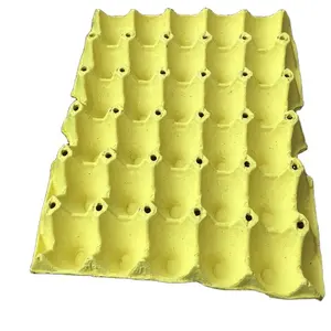 Factory price molded tray empty 24 holes paper pulp egg cartons