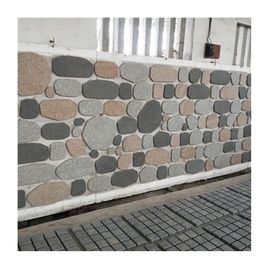 Granito multicolore <span class=keywords><strong>pavimentazione</strong></span> in pietra <span class=keywords><strong>giardino</strong></span> esterno fiammato superficie <span class=keywords><strong>con</strong></span> forma irregolare per auto piastrelle vialetto - Product Image 1