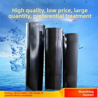 Géomembrane HDPE à surface lisse, anti-infiltration, imperméable, pour bassin à poissons, décharge sanitaire, piscine à biogaz, réservoir, épaisseur 1 mm
