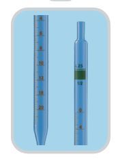 Pipette graduée alcaline avec tube en caoutchouc pour transfert et distribution en laboratoire - Product Image 3