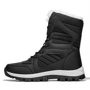 Botas de Nieve de Invierno para Senderismo al Aire Libre, Botas Cálidas de Caña Alta, Resistentes al Desgaste, Antideslizantes, para Hombre y Mujer - Product Image 3