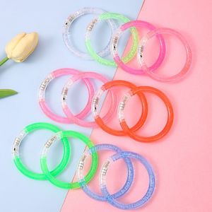 Bracelet LED <span class=keywords><strong>lumineux</strong></span> à bulles LED bon marché, changement de couleur multicolore, bracelet <span class=keywords><strong>lumineux</strong></span> clignotant pour fête néon, Halloween - Product Image 6