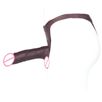 Manchon de pénis en silicone de haute qualité S8041-PC, style string, creux, pour une extension efficace de la longueur du pénis, avec sensation réaliste