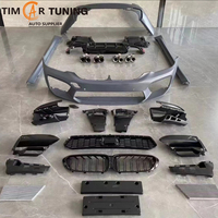 Pare-chocs avant de style M5 G30 pré-LCI avec kit de pare-chocs arrière pour BMW Série 5 G30 2018-2020, kit carrosserie de conversion de style M5
