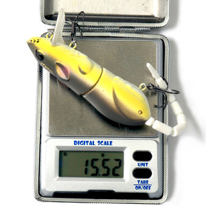 Señuelo de pesca segmentado Ya Jie para exteriores, 15.5 g, 15.5 cm, cebo duro para pesca de cabeza de serpiente - Product Image 4