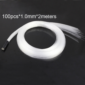 DIY Home End Glow Fiber Optic Light 0.75mm PMMA Câble à fibres optiques en plastique Source de <span class=keywords><strong>lumière</strong></span> LED Câble décoratif à effet <span class=keywords><strong>ciel</strong></span> étoilé - Product Image 6