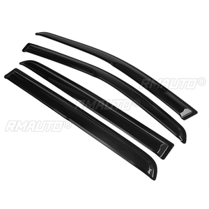 4PCS Car <b>Window</b> Wind Deflectors Tinted for Ford Ranger Dual Cab 2012-2021 Shelters <b>Window</b> Visor Rain Guard Vent Sun <b>Shade</b> - Product Image 2