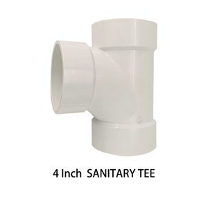 मुफ्त नमूना <span class=keywords><strong>pvc</strong></span> उपकरण 4 इंच सैनिटरी टी प्लंबर पाइप फिटिंग - Product Image 4