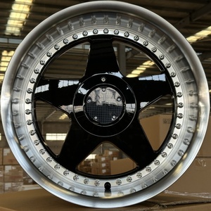 17inch 5x100 5x114.3 5 nói sâu môi Nhật Bản Phong cách hợp Kim Xe bánh xe vành cho Chevrolet Camaro BMW <span class=keywords><strong>Acura</strong></span> <span class=keywords><strong>TSX</strong></span> GMC Mercedes r107 - Product Image 4