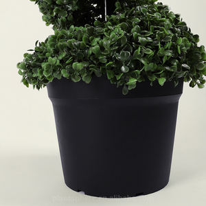 Plante verte décorative pour l'intérieur et l'extérieur 98cm 36.8in Porch Garden Spiral Topiary Trees Artificial Buis - Product Image 5