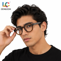 Montures optiques en acétate, lunettes de vue rétro à monture fine pour la lecture quotidienne et le travail
