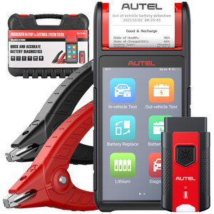Maxibas Bt608e Maxi Bas 608 Bt608 Testeur de batterie et de système électrique automobile, compatible avec tous les dispositifs de suivi, facile à utiliser - Product Image 1