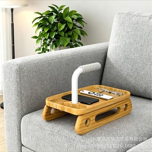 Wooden Portable Sofa <b>Standing</b> Aid With Storage Tray For Elderly Assistance Handle Modern Simple Design - Product Image 1