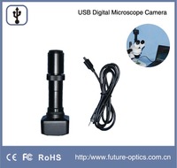 Cámara Industrial con Montura C MVV5000C de 5MP, Resolución 2592*1944, Cámara de Microscopio Digital USB para Ciencia de Materiales e Inspección