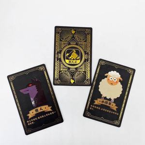 Gioco di Carte 'Friends Ask the Question Catch the Mole', Carte Stampabili, Giochi Do or Dare, Personalizzabile, Carte da Tavolo 'The Werewolf Killed' - Product Image 4